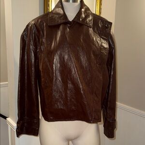 Zara Brown Jacket. Size Small. NWT.